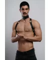 Erkek Choker Ve Göğüs Harness, Erkek Parti Giyim - Brfm35