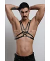 Erkek Göğüs Harness, Erkek T-shirt Üzeri Aksesuar - Brfm104