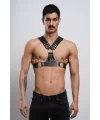 Erkek Harness, Göğüs Harness, Deri Harness, Clubwear, Partyear - Brfm120