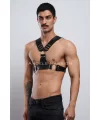 Erkek Harness, Göğüs Harness, Deri Harness, Clubwear, Partyear - Brfm120