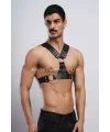 Erkek Harness, Göğüs Harness, Deri Harness, Clubwear, Partyear - Brfm120