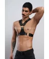 Erkek Harness, Göğüs Harness, Deri Harness, Clubwear, Partyear - Brfm120