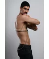 Erkek Omuz Harness - Seksi Erkek Deri Harness - Gay Harness İç Giyim - Brfm28