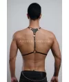 Erkek Omuz Harness - Seksi Erkek Deri Harness - Gay Harness İç Giyim - Brfm28