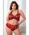 Fantazi Zincirli Deri Body Harness, Ağı Açık Fantazi Giyim - Brf1175