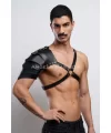 Gladyatör Harness, Tek Omuz Deri Harness, Cosplay Kostüm, Savaşçı Kostüm - Brfm154