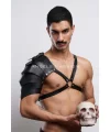 Gladyatör Harness, Tek Omuz Deri Harness, Cosplay Kostüm, Savaşçı Kostüm - Brfm154