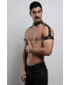 Kol - Boyun - Ve Omuz Detaylı Şık Erkek Harness, Erkek Partywear - Brfm90