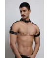 Kol - Boyun - Ve Omuz Detaylı Şık Erkek Harness, Erkek Partywear - Brfm90