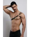 Omuzu Detaylı Şık Erkek Omuz Harness - Erkek Göğüs Harness - Brfm45