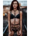 Seksi Deri Vücut Harness - Brf262