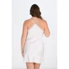 2li Beyaz-pembe Sabahlık Takımı Bigsize 6210