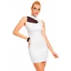 B100881 Kolsuz Mini Elbise