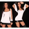 B100984 Seksi Mini Elbise