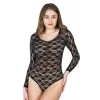 Bisiklet Yaka Dantelli Çıtçıtlı Kadın Body 327