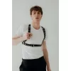 D Halka Detaylı Şık Erkek  Harness - Brfm92
