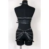 Deri Body Harness, Kadın Deri Fantezi Giyim - Brf1084