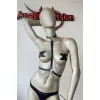 Deri Boyun Ve Bel Harness Zincir Detaylı - Brf5