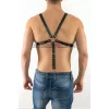 Deri Erkek  Fantazi Giyim - Gay Deri İç Giyim - Erotik Erkek  İç Giyim - Brfm12