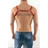 Deri Erkek  Fantazi Giyim, Seksi Deri Erkek  Harness - Brfm9