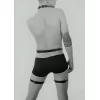 Deri Erkek  Jartiyer Harness Fantazi Giyim - Brfm34