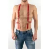 Deri Erkek  Pantalon Aksesuar, Deri Erkek  Harness - Brfm29