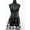 Deri Etek Ve Deri Göğüs Harness Takım, Cosplaywear - Brf1013