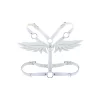 Deri Ve Melek Kanadı Detaylı Şık Harness - Brf642