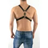 Erkek  Göğüs Üzeri Deri Harness - Sexy Erkek  Fantazi Giyim - Gay İç Giyim - Brfm13