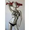 Fantazi Deri İç Giyim Seksi Göğüs Harness - Brf108