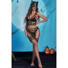 Fantezi Kedi Maskeli Harness Set