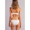Gala Balconette Foam Cup Bra, Ekru Konforlu Ve Şık Sütyen, Strapless