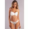 Gala Balconette Foam Cup Bra, Ekru Konforlu Ve Şık Sütyen, Strapless