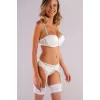 Gala Push-up Strapless Bra, Ekru Konforlu Ve Şık Sütyen, Strapless