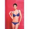 Githa Foam Cup Push Up Bra,saks Mavi Straplez Konforlu Ve Şık Sütyen