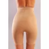 Golshan Girdle Hight Waist Micro Short Corset, İz Yapmayan Görünmez Yüksek Bel Paçalı Ten Korse