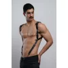 Gömlek Üzeri Erkek  Harness Aksesuar, Omuz Detaylı Deri Harness - Brfm135