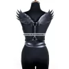 Kanatlı Detaylı Şık Göğüs Harness , Kanat Detaylı Deri Kemer - Brf1097