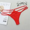 Lastikli Kırmızı Fantazi String Külot