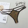 Leopar Desenli Fantazi String Külot