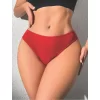 Luz&Pos Arias Closet Arkası Şeritli Kalp Metal Aksesuarlı Fantezi Kırmızı String Tanga