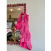 Luz&Pos Arias Closet Çiçek Desenli Pembe Bodysuit
