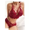 Luz&Pos Arias Closet Özel Bölgesi Açık Seksi Bustiyerli Sütyen Külot Takım