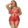 Önü Açık Zincirli Fantezi Babydoll 51202