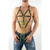 Seksi Erkek  Üst Lastik Harness - Brfm59