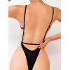 Sırt Dekolteli Çekici Fantezi Body