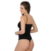 Siyah Mı Emay 1927 İp Askıllı Ripli String Body