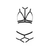 Sütyen - String Lastik Harness Takım - Brf144
