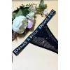 Yazılı String Külot Sexi 81900