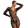 Zincir Detaylı Fantezi Harness Aksesuar